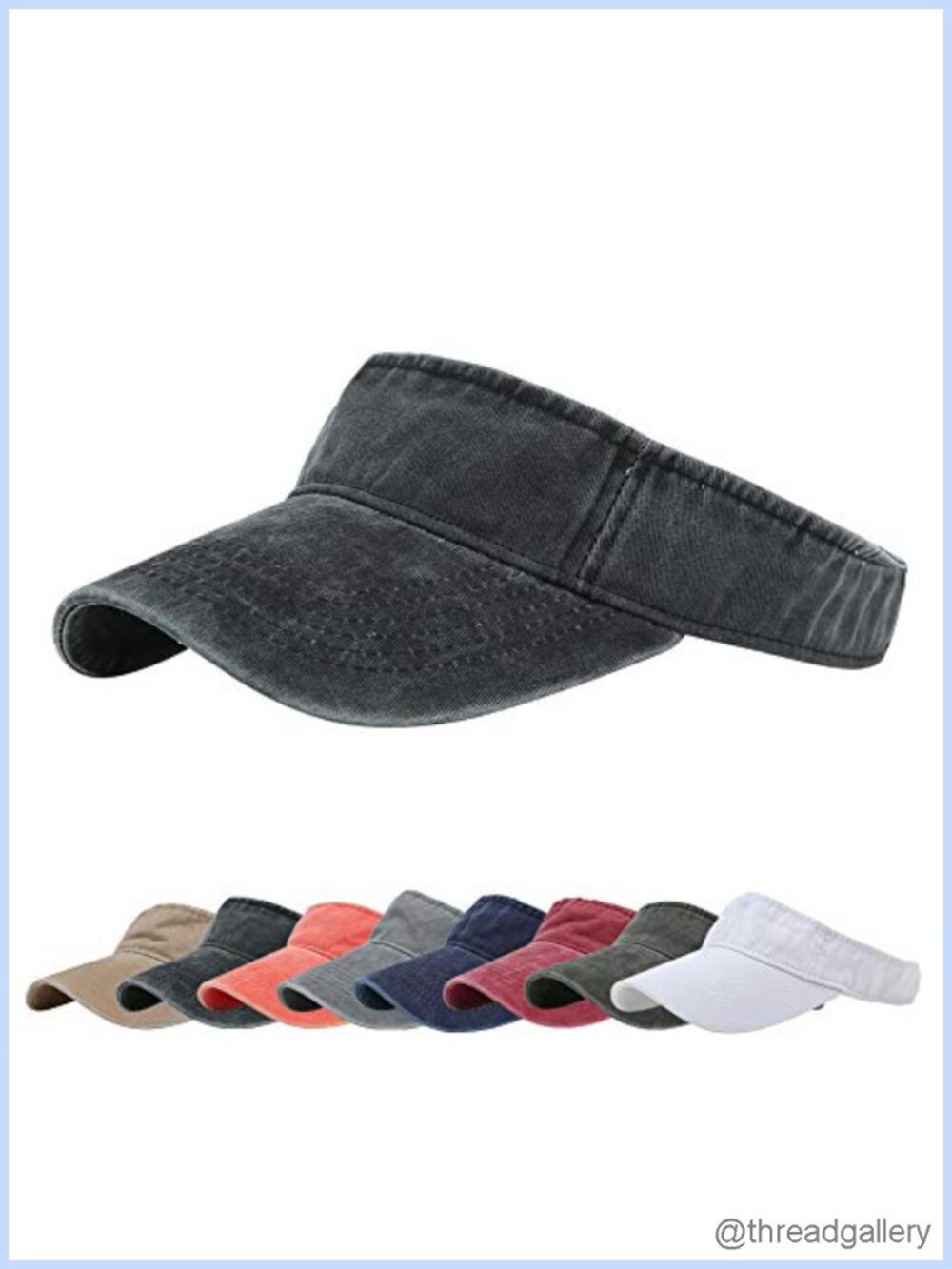 Cotton Sport Sun Visor Hat Adjustable Unisex Outdoor Cap